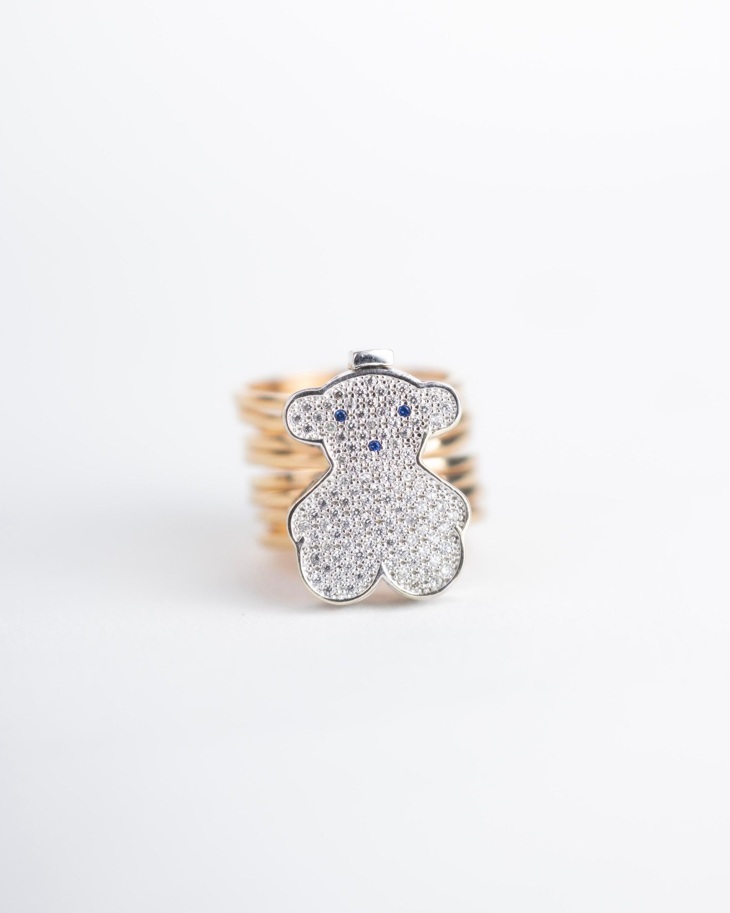 Anillo & pulsera Tous / TALLA 7 / Circones Suizos / Oro Rosa & Oro Blanco 18 K